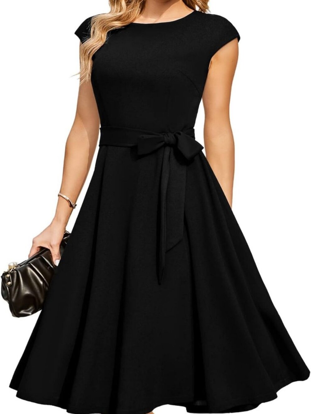 Chic Women's Cocktail Dress - Elegant Formal Wedding Guest & Church Attire